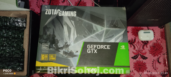 ZOTAC GAMING GeForce GTX 1660 6GB GDDR5 Graphics Card